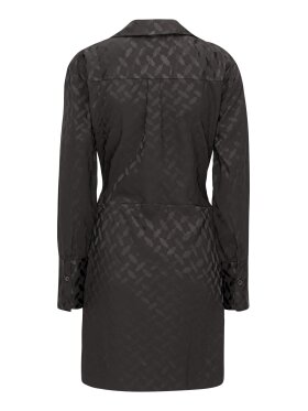 Karmamia - Ivy Wrap Dress black keffiyeh