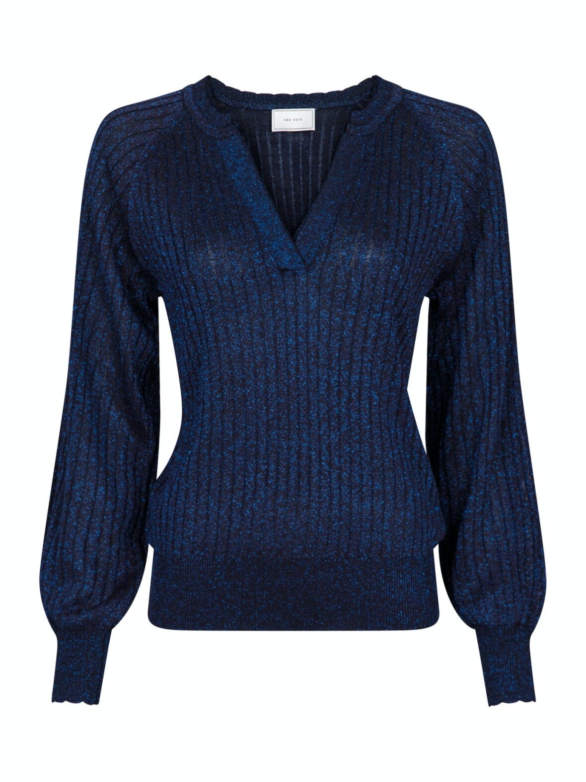 Soko Wave Knit Tee Midnight Blue Strik Fra Neo Noir