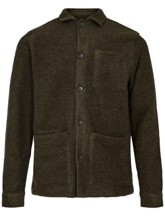 Anerkjendt - Akoscar Wool pocket overshirt