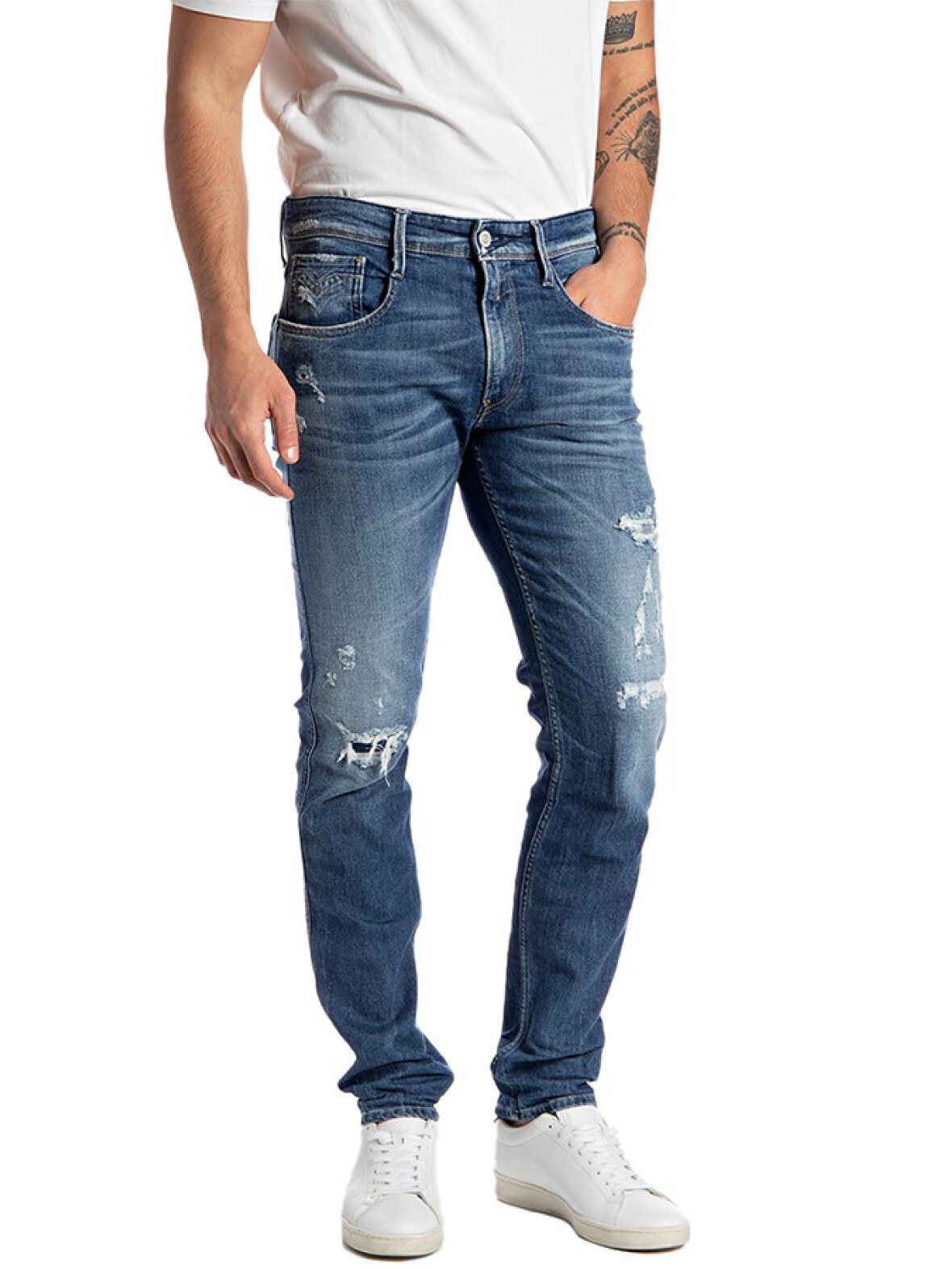 Nørrebro Randers - Herre - Jeans - Replay - Replay anbass jeans broke