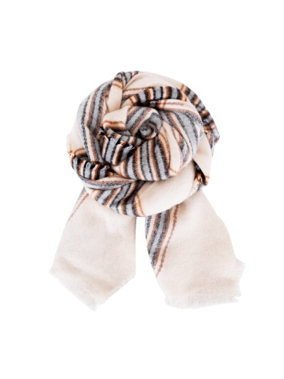 Black Colour - BCPenelope Scarf off white