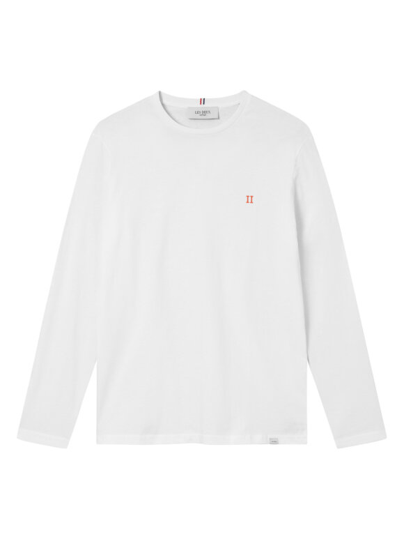 Les Deux - Nørregaard LS T-Shirt White