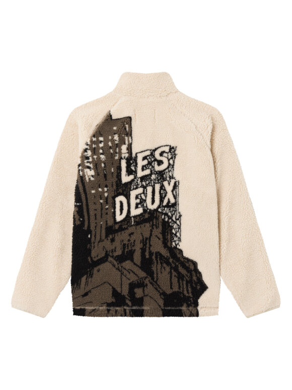 Les Deux - Jacquard Pile Track Jacket