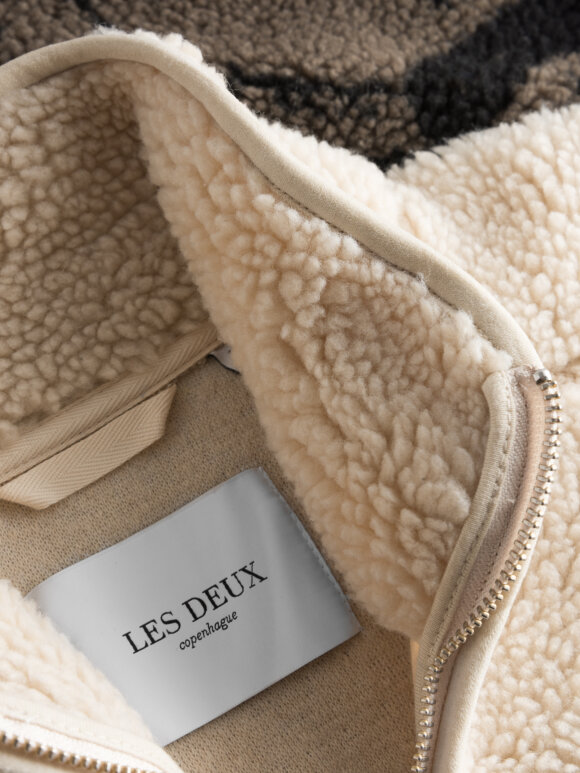 Les Deux - Jacquard Pile Track Jacket