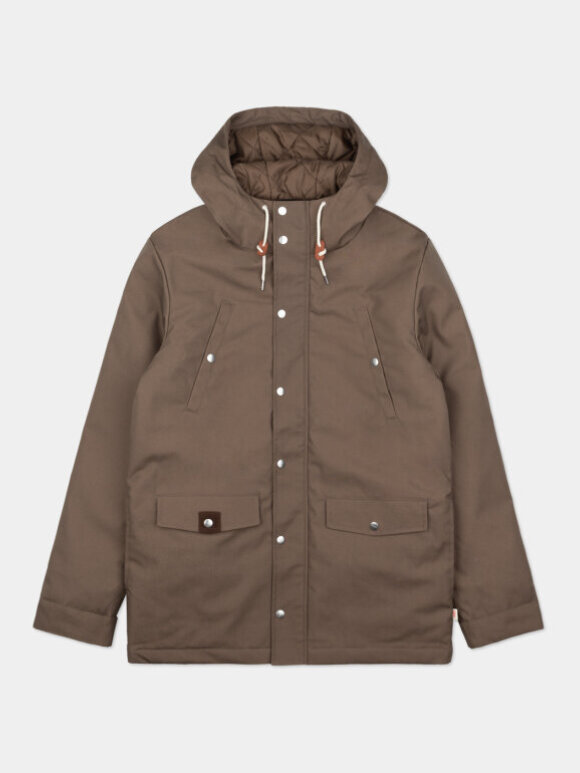 Revolution - Parka Jacket Dark Brown