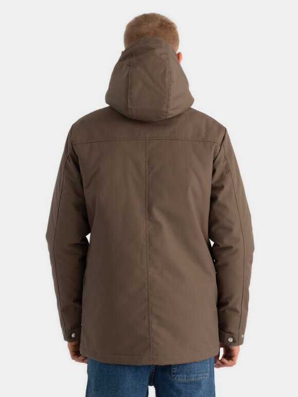 Revolution - Parka Jacket Dark Brown