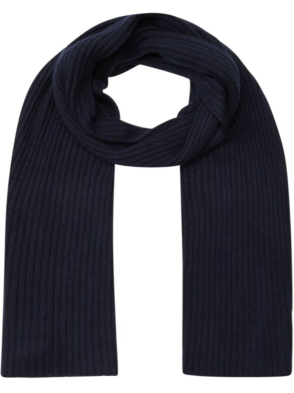 La Rouge - Delphine Scarf - Navy