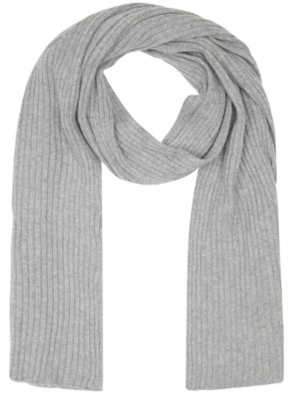 La Rouge - Delphine Scarf - Grey melange