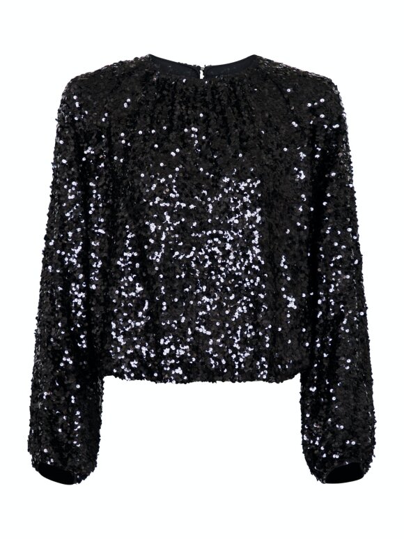 Neo Noir - Iris Fall Sequins Blouse