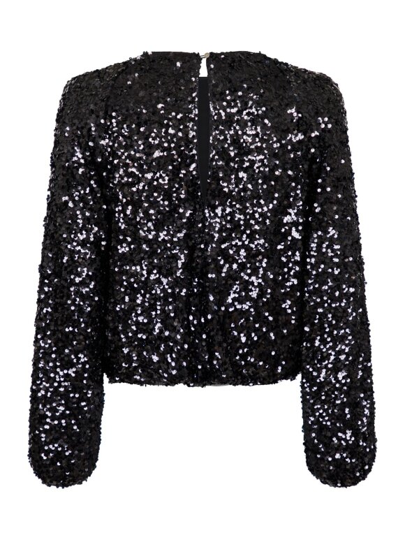 Neo Noir - Iris Fall Sequins Blouse