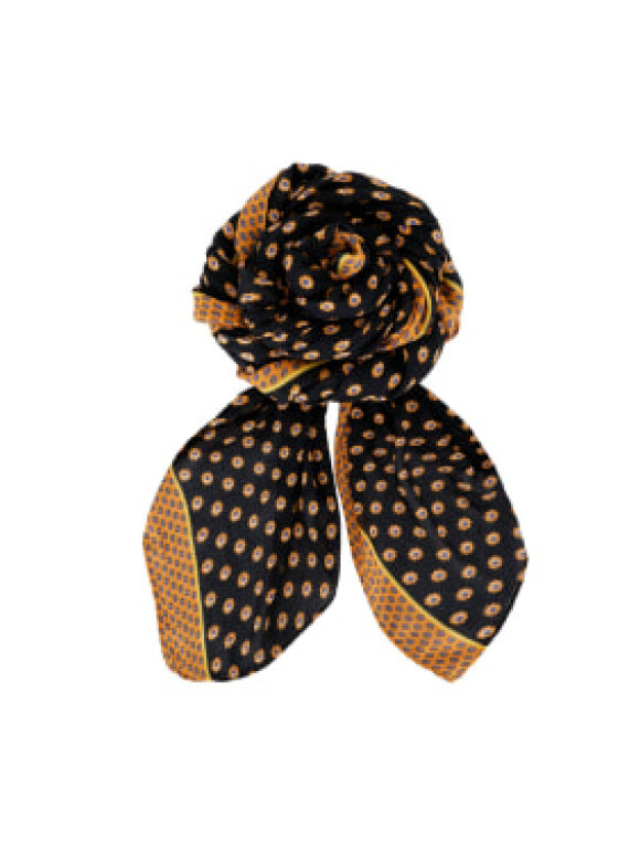 Black Colour - BcNapoli Twill Scarf