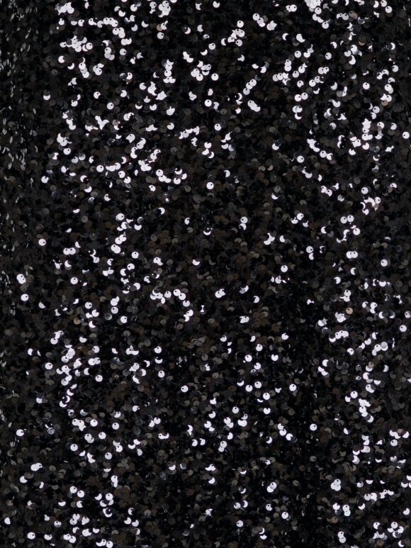 Neo Noir - Baira fall Sequins skirt black