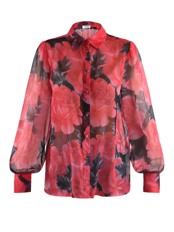 Love & Divine - Love919-7 Shirt - red rose