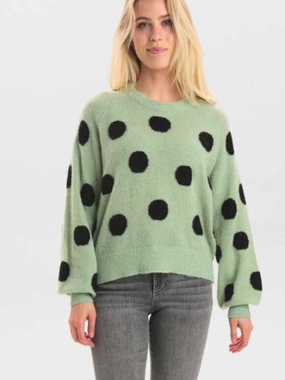 Numph - NUEllen pullover Grayed Jade