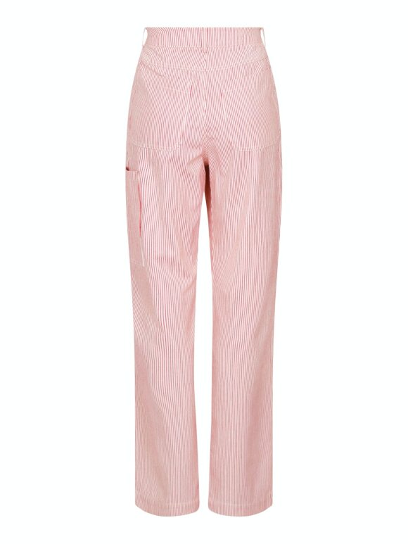 Neo Noir - Zazan Stripe Pants Red