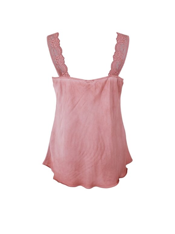 Black Colour - BCBEA Lace Top - Dust Rose