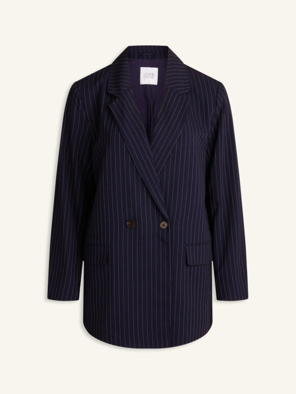 Love & Divine - Love780 Blazer Navy Pinstripe