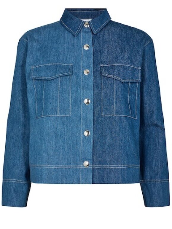 Numph - NURina Shirt Denim blue