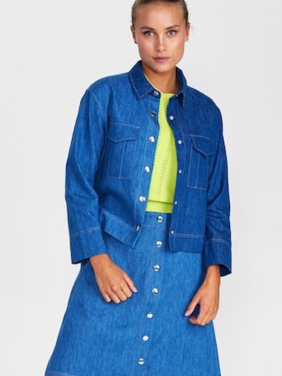 Numph - NURina Shirt Denim blue