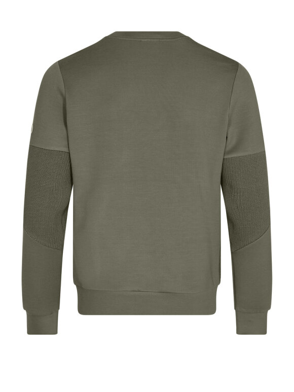 Mos Mosh Gallery - Moore Sweat Combi Crew green