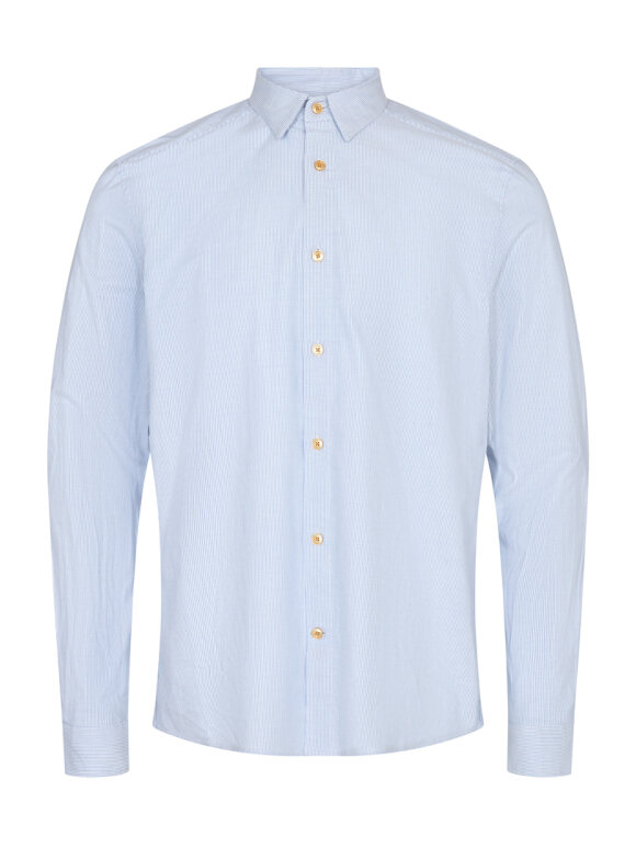 Mos Mosh Gallery - Marco Pin Stripe Shirt
