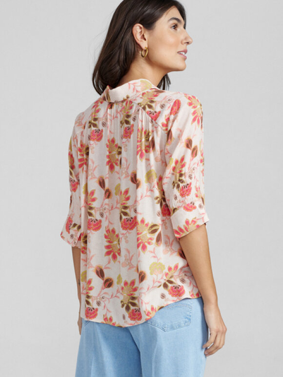 Mos Mosh - Therica Fleur ss Shirt Silver