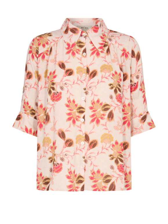 Mos Mosh - Therica Fleur ss Shirt Silver