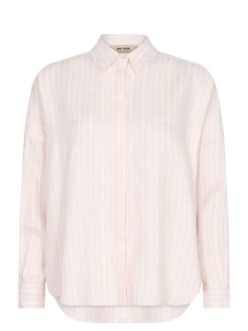 Mos Mosh - Janis Stripe shirt silver pink