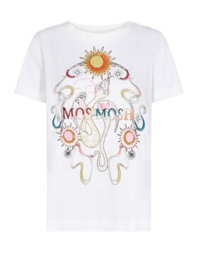 Mos Mosh - Bec O-SS Premium tee white