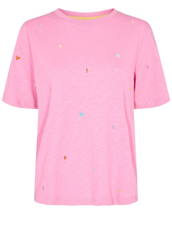 Numph - NUKristin Tee - Gots  pink