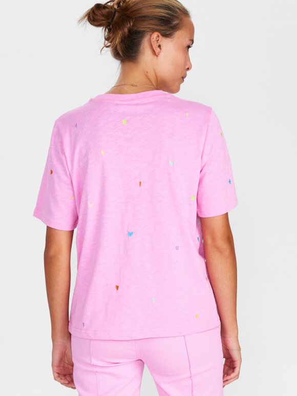 Numph - NUKristin Tee - Gots  pink