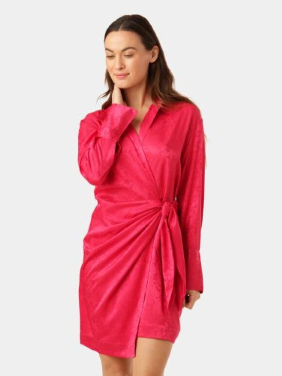 Karmamia - Ivy Wrap dress - Cerise