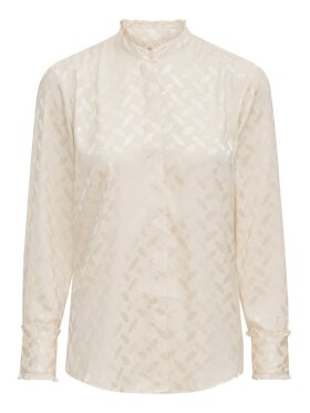 Karmamia - Trinity Shirt - Ivory jacquard