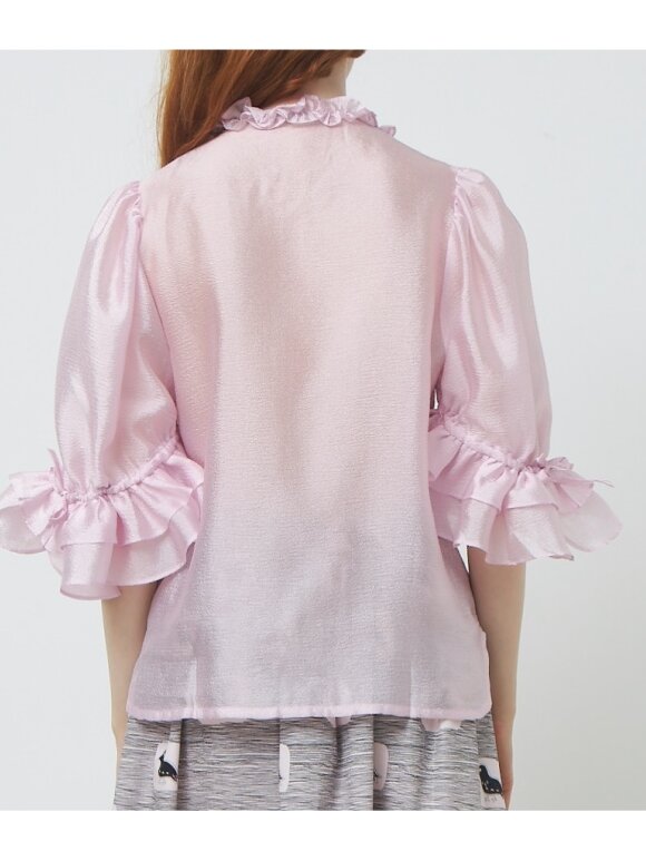 Stella Nova - Aditi Blouse  Lilac Snow