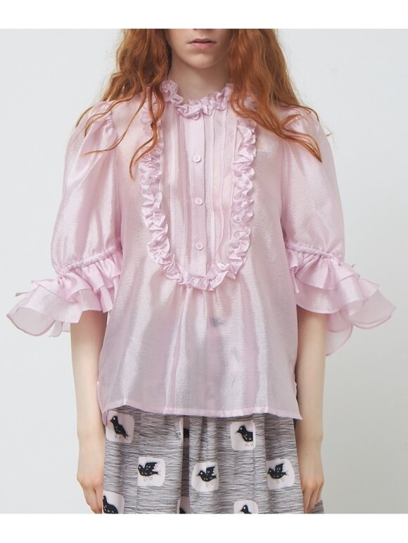 Stella Nova - Aditi Blouse  Lilac Snow