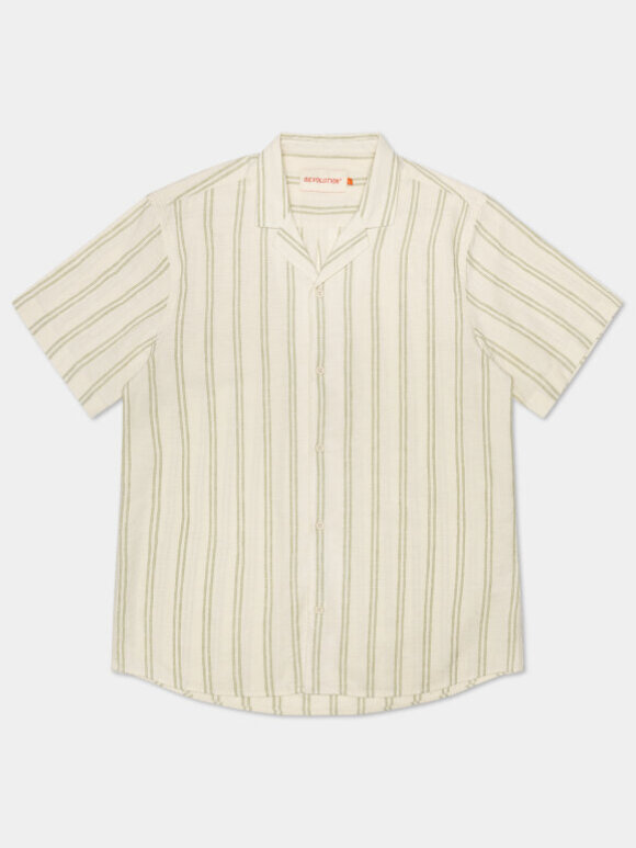 Revolution - Short Sleeved Cuban Skjorte