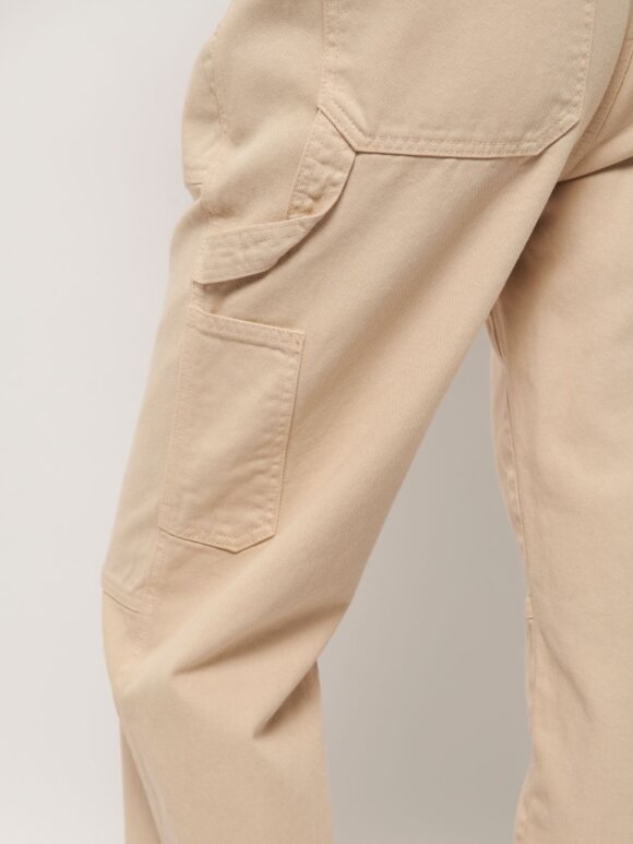 La Rouge - Louise Workers Pants Off White