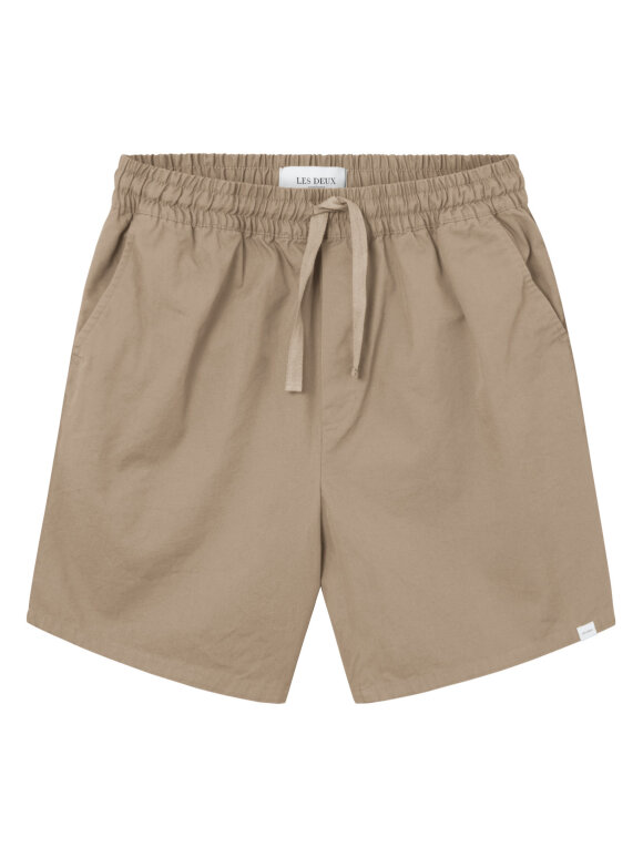 Les Deux - Otto Twill Shorts Desert Taupe