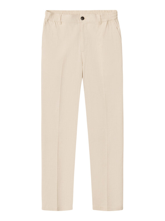 Les Deux - Pino Linen Pants  Ivory