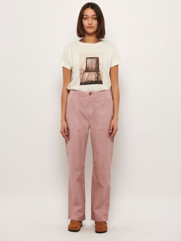 La Rouge - Louise Workers Pants Old Rosa