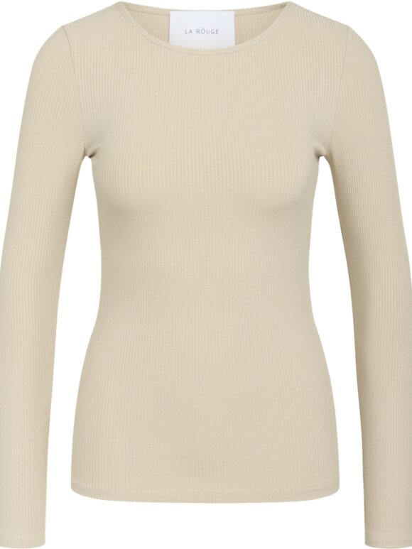 La Rouge - Lisa L/S T-shirt Sand