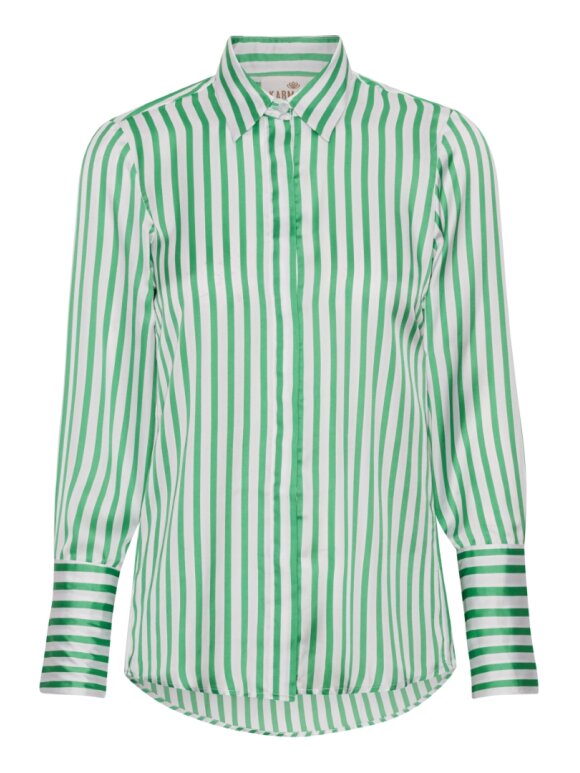 Karmamia - Zoe Shirt - Green Stripe