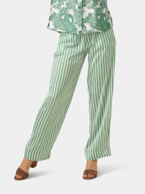 Karmamia - Garcia Pant Green Stripe