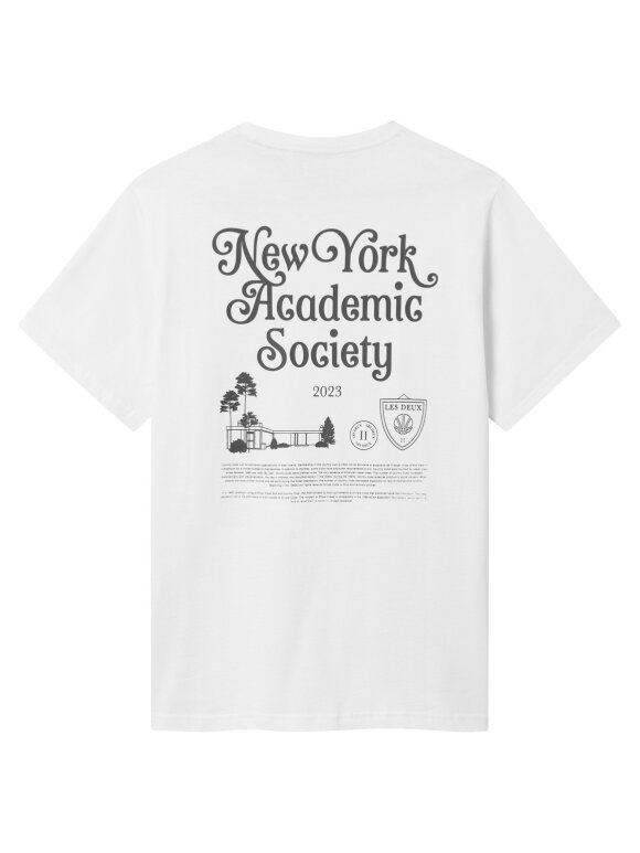 Les Deux - New York T-shirt White/Olive