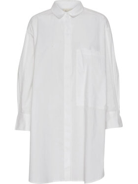 FRAU - Lyon LS Lang shirt white