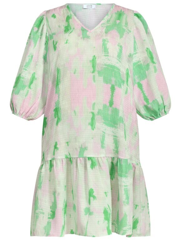 Love & Divine - Love950 Dress Green/pink
