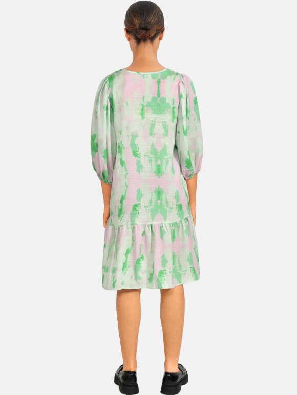 Love & Divine - Love950 Dress Green/pink