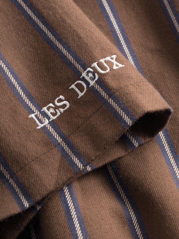 Les Deux - Lawson stripe ss shirt