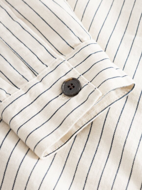 Les Deux - Layton Stripe Hybrid Shirt