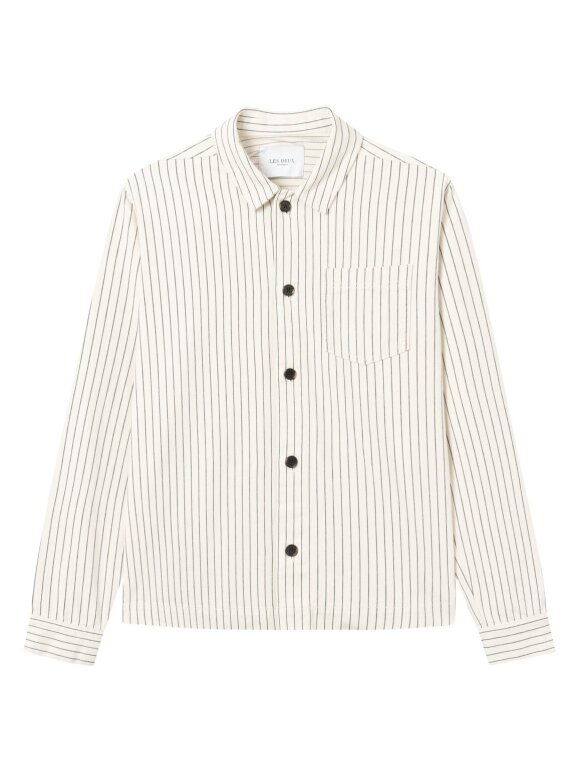 Les Deux - Layton Stripe Hybrid Shirt